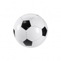 Wasserball Fußball, klein, weiß/schwarz, 7P PVC